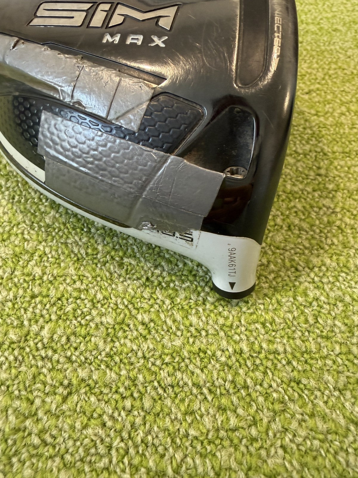 TaylorMade SIM MAX 10.5° Driver HEAD ONLY RH