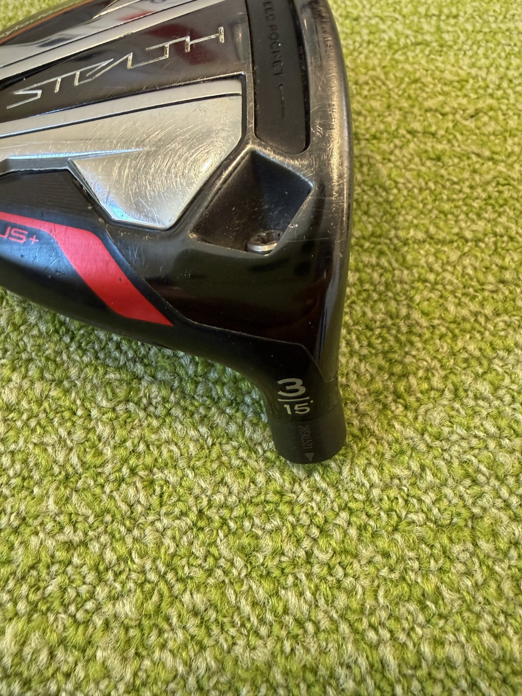 TaylorMade Stealth Plus+ 3 Wood 15° RH HEAD ONLY