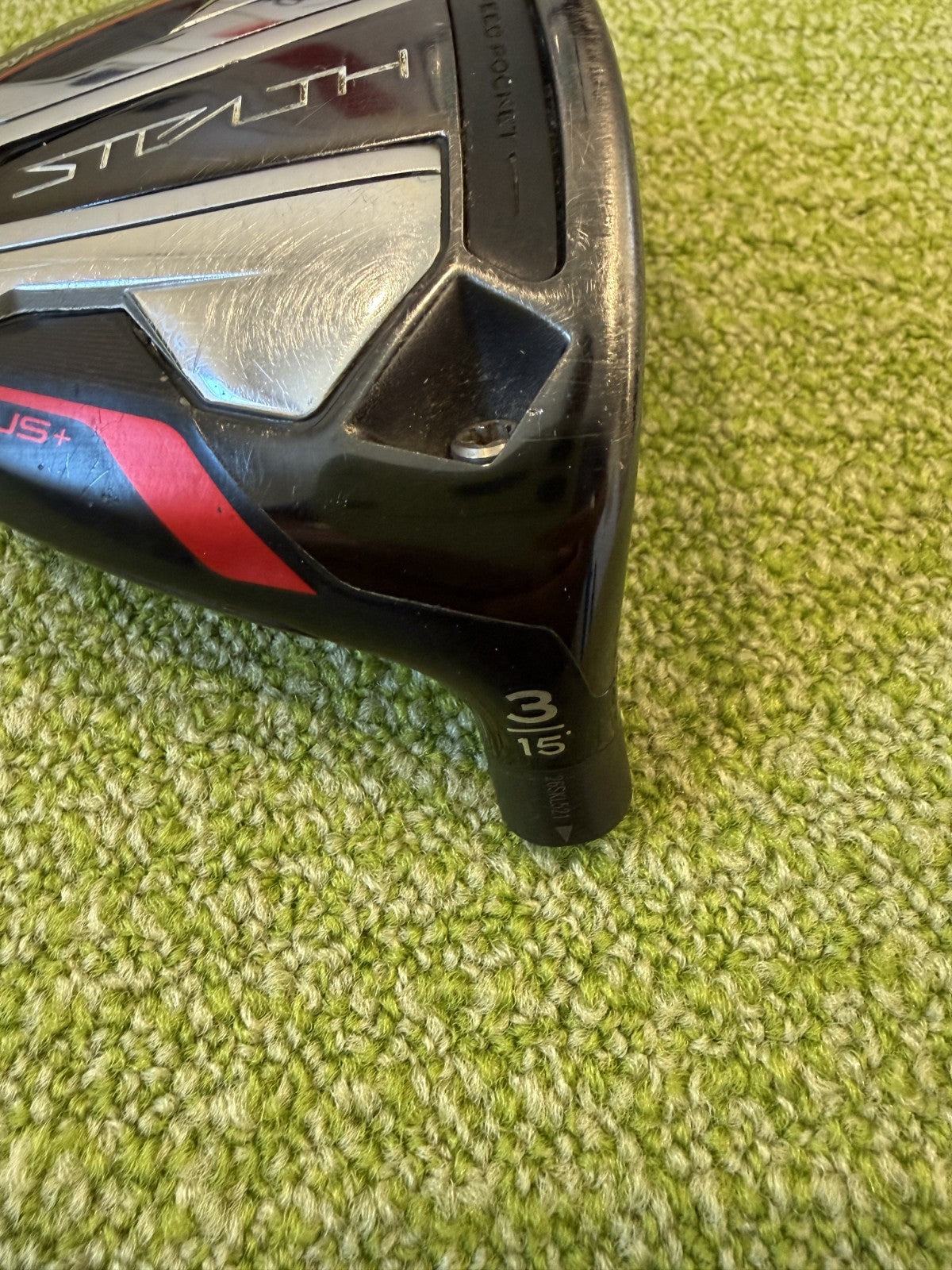 TaylorMade Stealth Plus+ 3 Wood 15° RH HEAD ONLY
