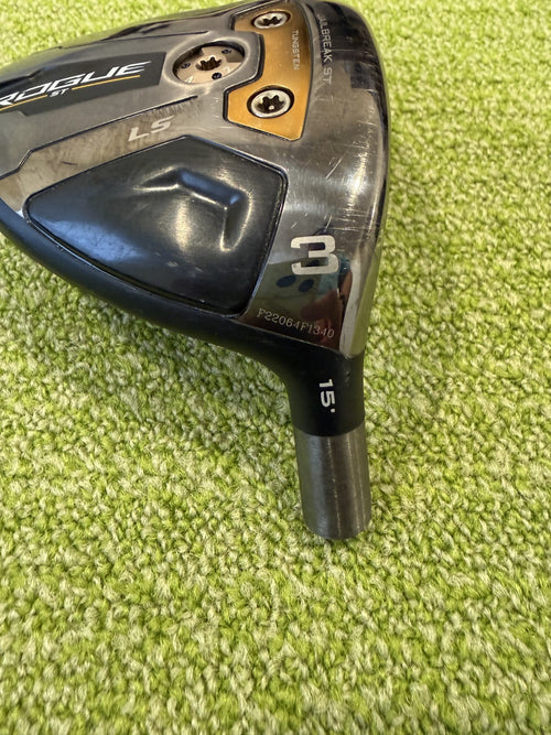 Callaway Rogue ST LS 15* 3 Wood Head Only RH