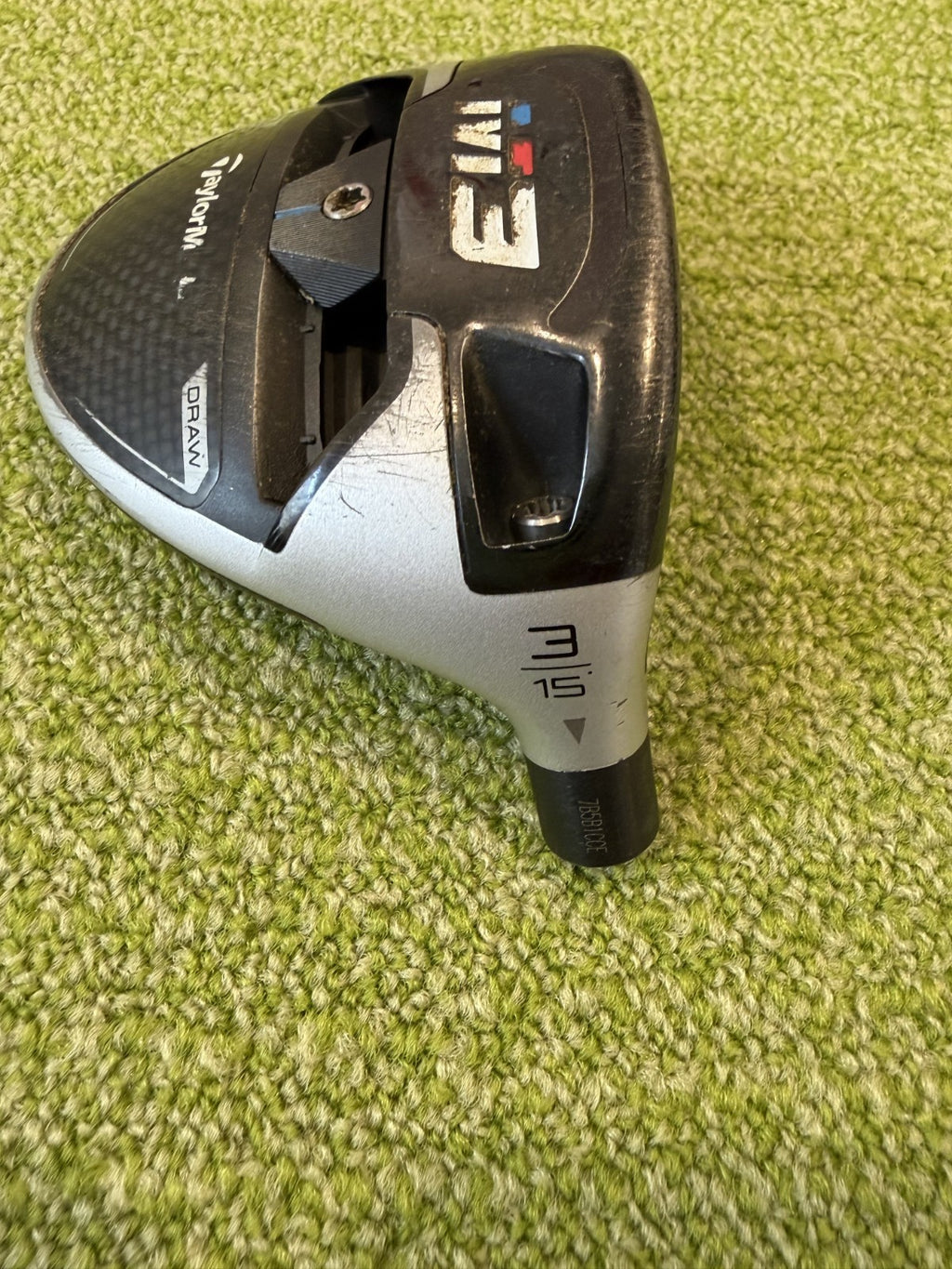 Taylormade M3 15* 3 Wood Head Only RH