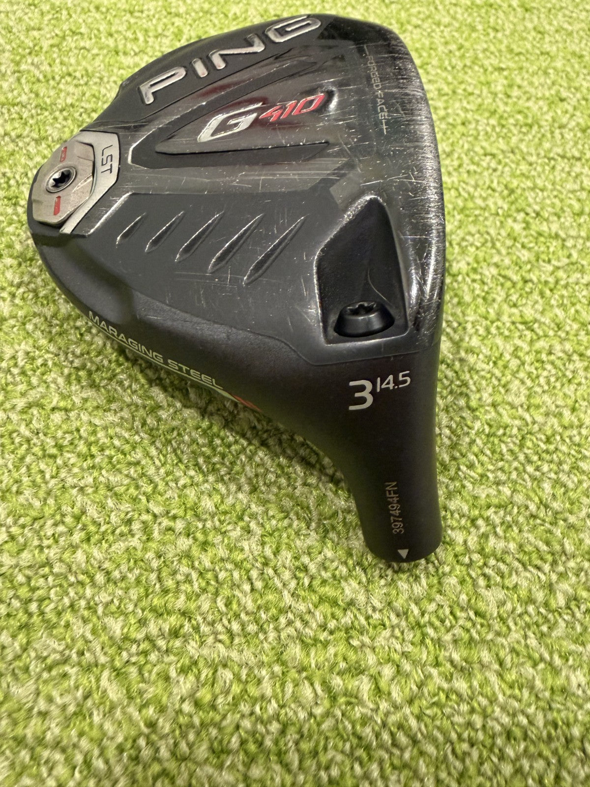 Ping G410 LST 14.5° 3 Fairway Wood Head Only Right Handed RH