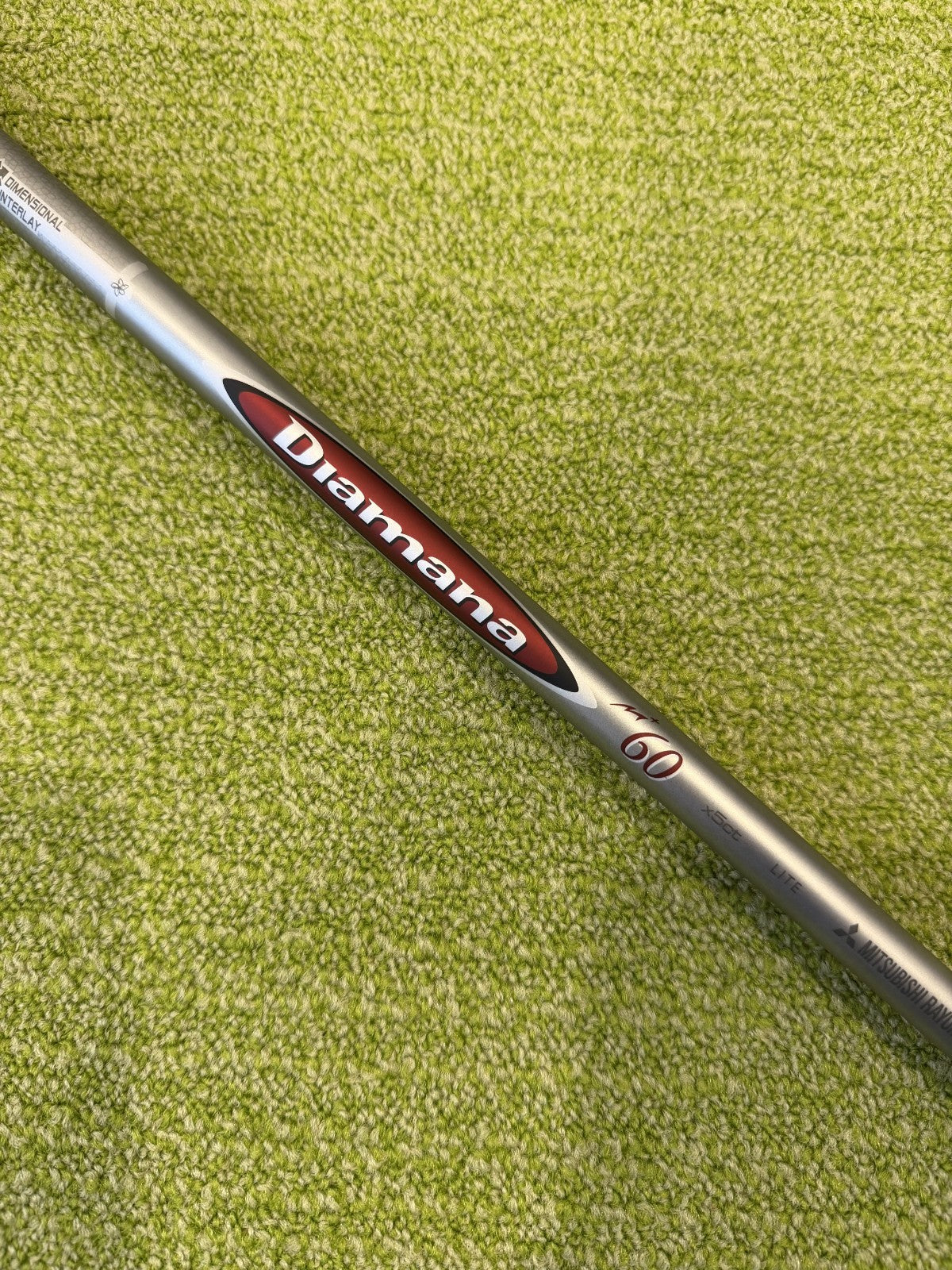 Mitsubishi Red M+ 60 Lite Senior Fairway Wood Shaft 41.25" Titleist