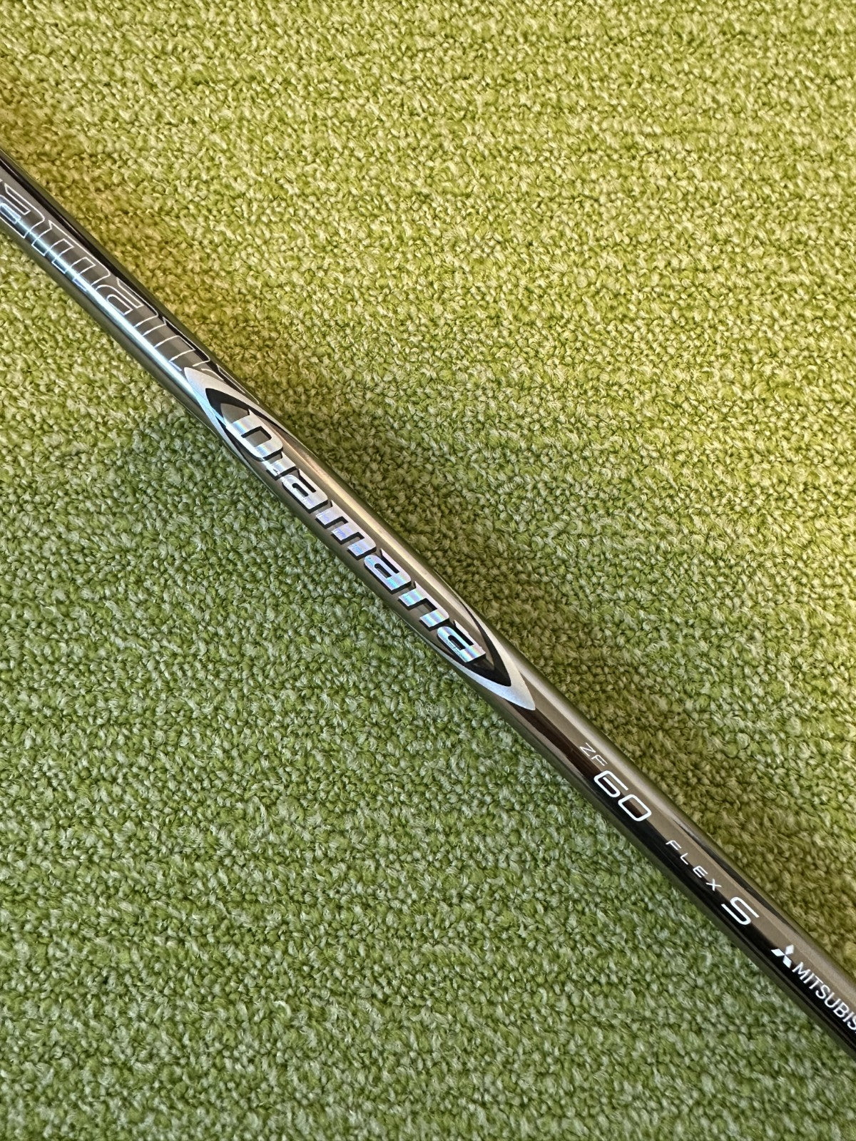 Mitsubishi Diamana ZF 60S Stiff Driver Shaft 44.25" Taylormade RH