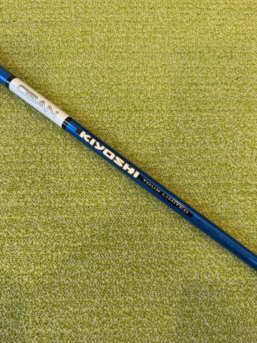 Oban Kiyoshi Tour Limited 05 Flex X-Stiff 60g Blue Driver Shaft Callaway 44.25"