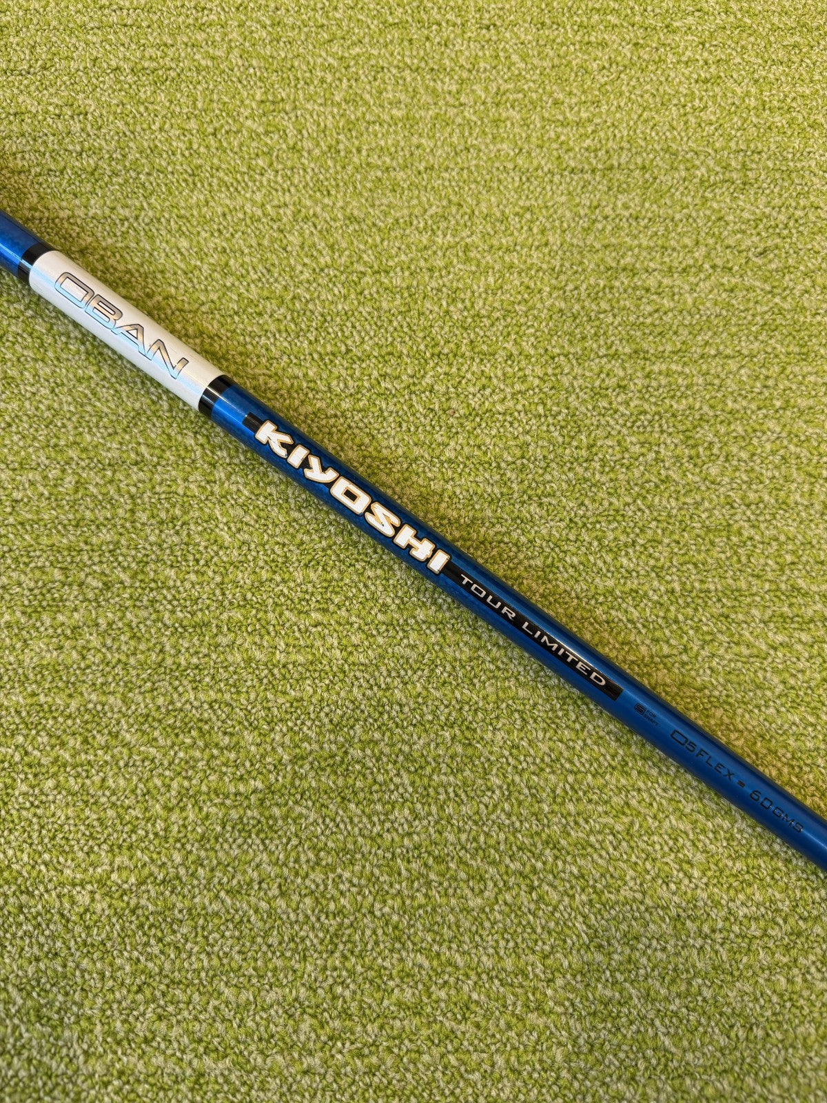 Oban Kiyoshi Tour Limited 05 Flex X-Stiff 60g Blue Driver Shaft Callaway 44.25"