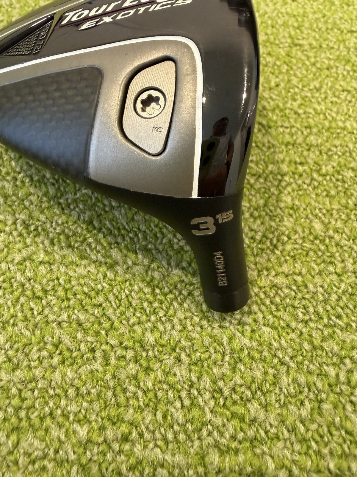 Tour Edge Exotics Pro 721 15* 3 Wood Head Only RH