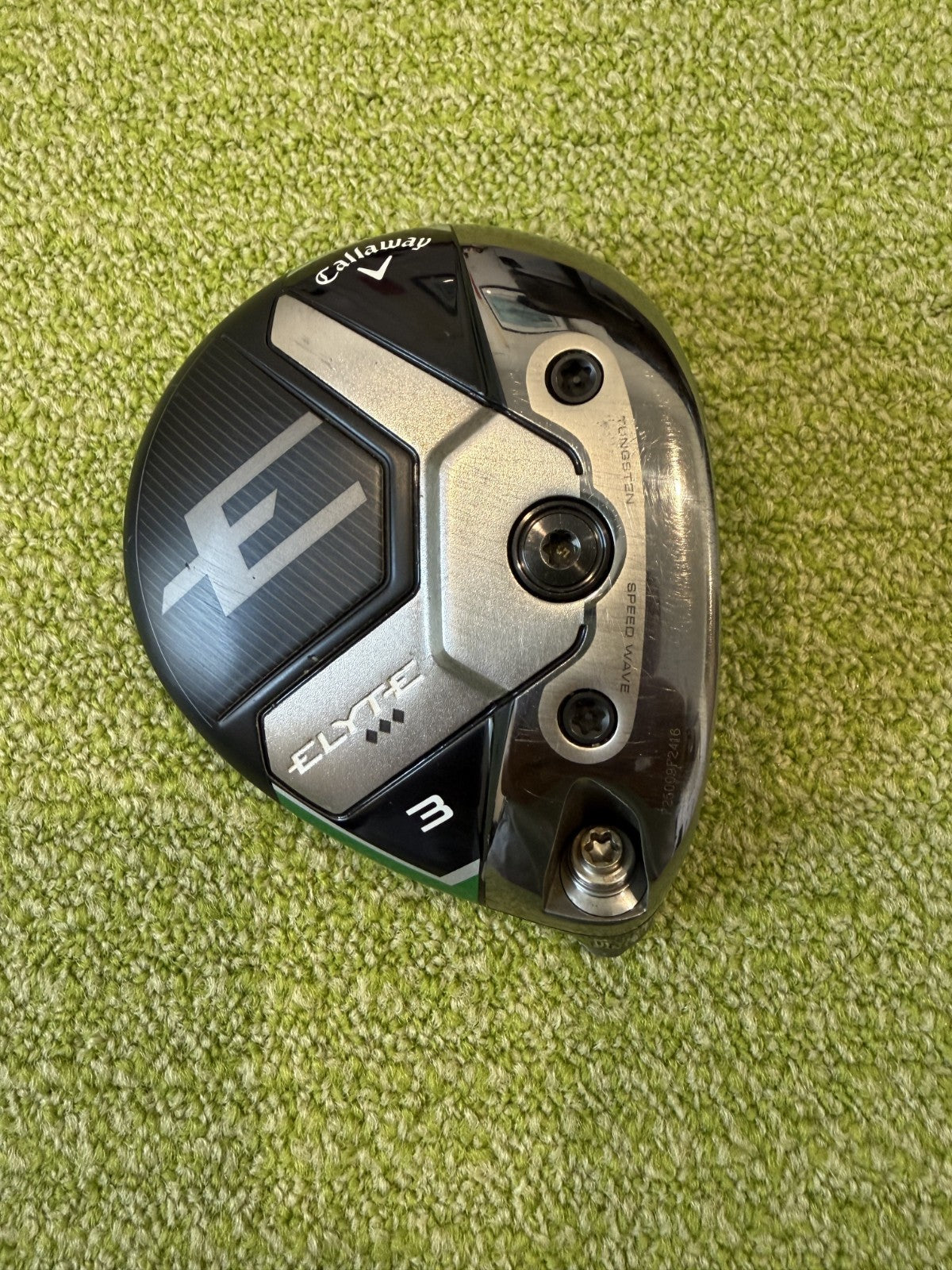 Callaway ELYTE Triple Diamond 15* 3 Wood Head Only RH
