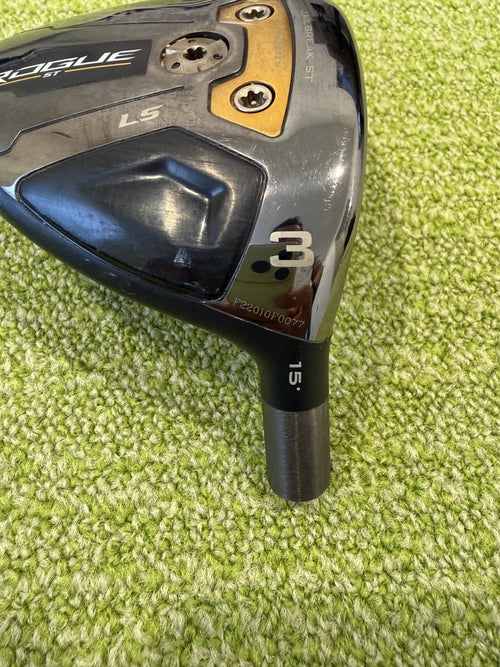Callaway Rogue ST LS 15* 3 Wood Head Only RH