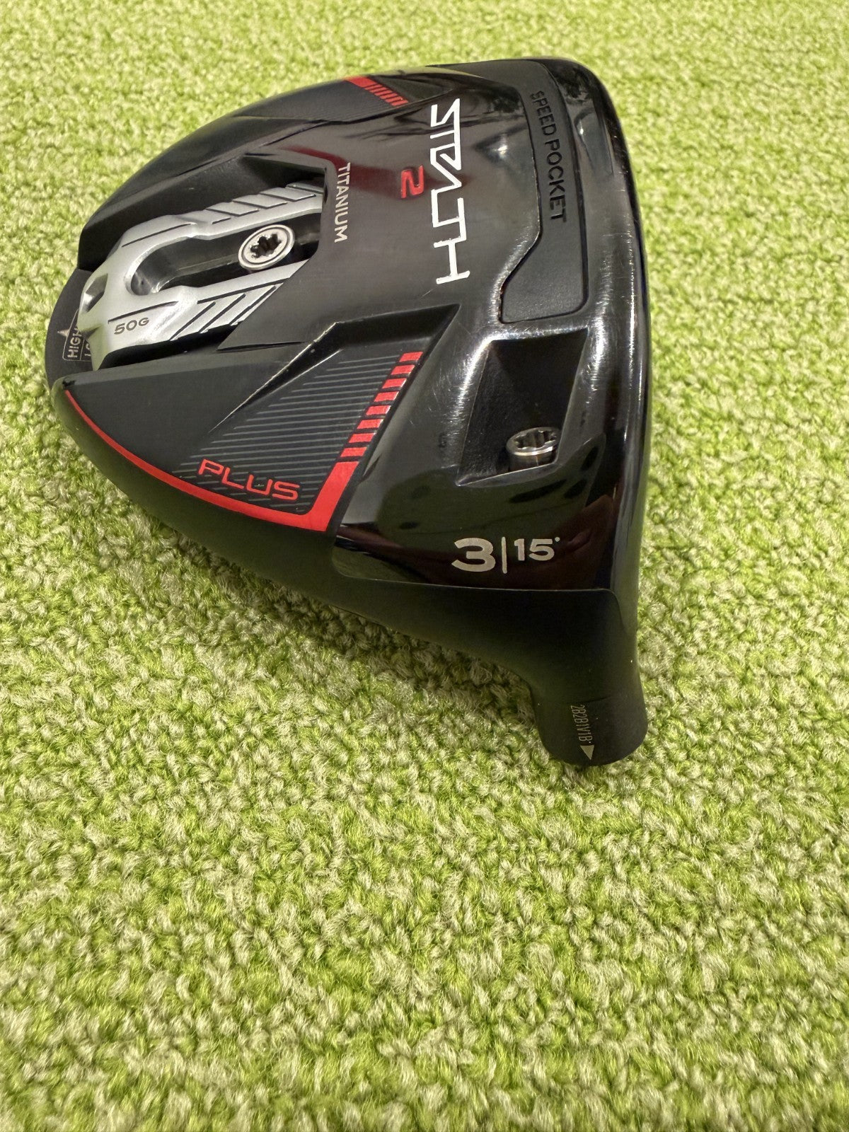 TaylorMade Stealth 2 Plus 3 Fairway Wood 15* HEAD ONLY Right Handed RH