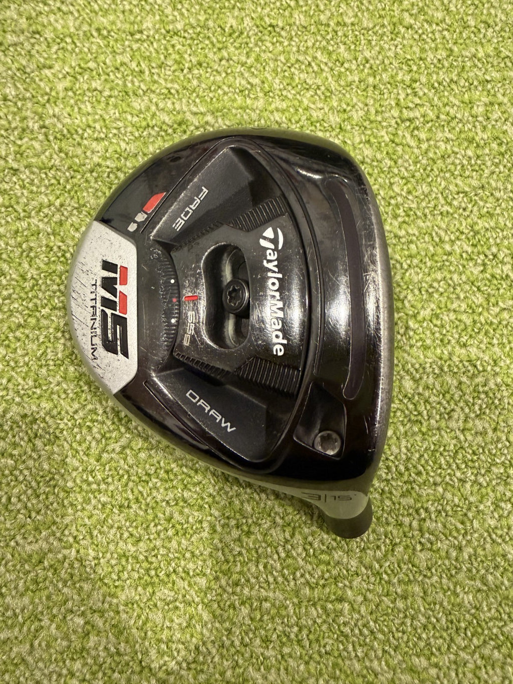 TaylorMade M5 3 Fairway Wood 15° Head Only Right Handed RH