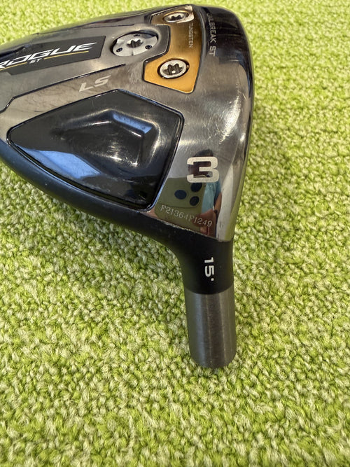 Callaway Rogue ST LS 15* 3 Wood Head Only RH
