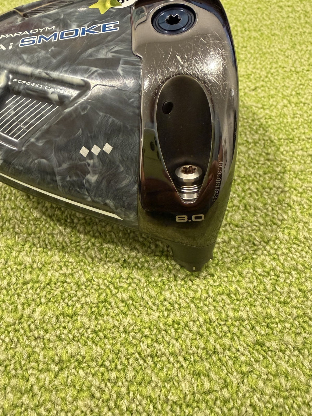 Callaway Paradym Ai Smoke Triple Diamond 8* Driver Head Only RH