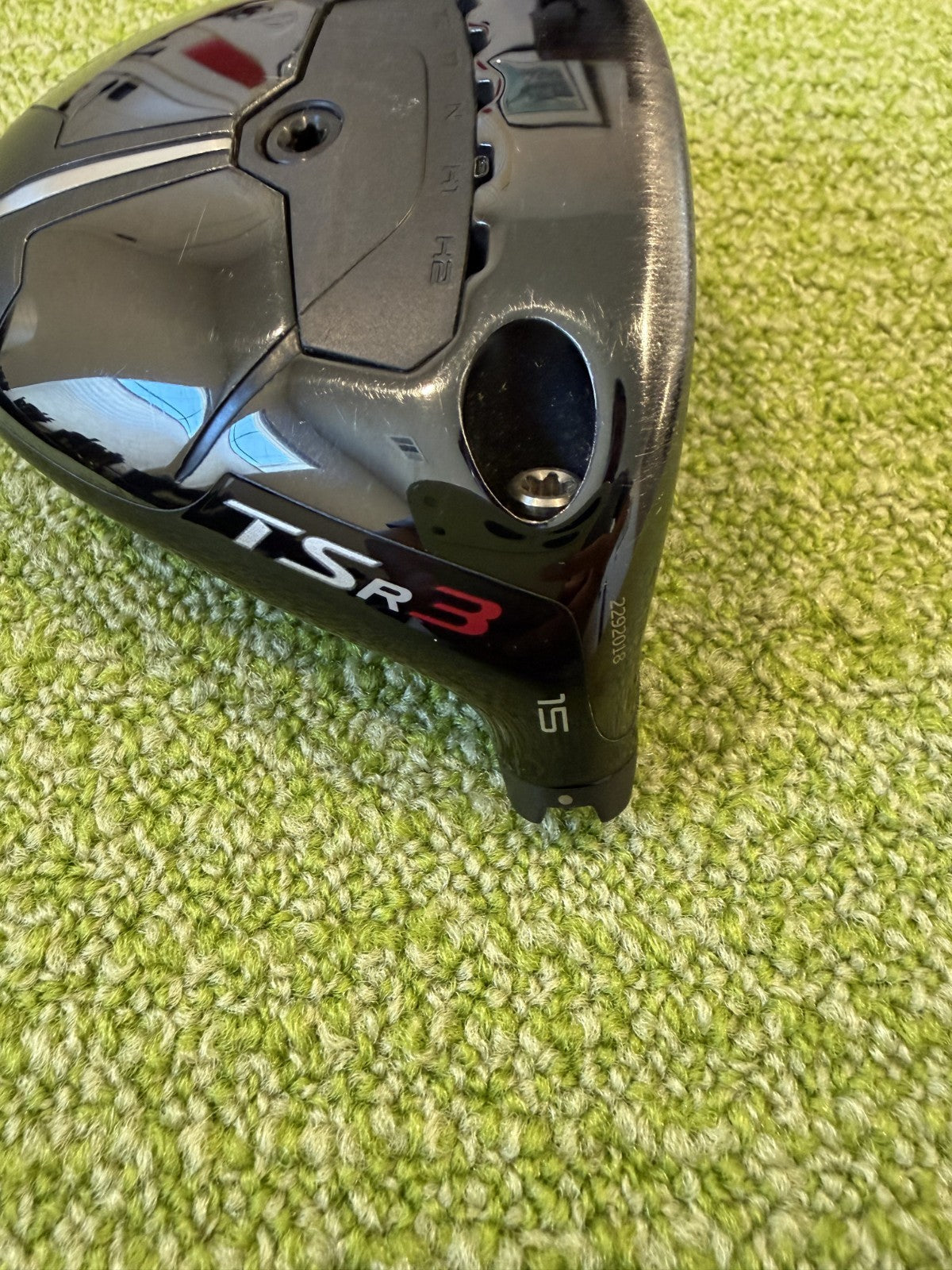 Titleist TSR3 15* 3 Wood Head Only RH