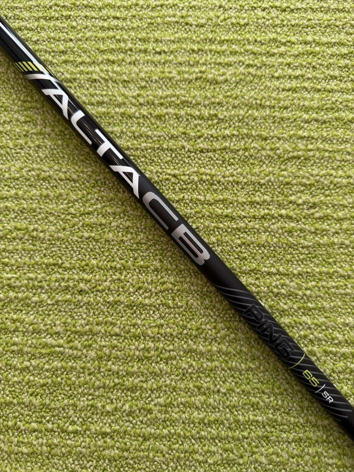 Ping Alta CB Black 65 SR Fairway Wood Shaft Ping 41.5"