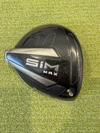 TaylorMade SIM MAX Driver 9* Head Only RH