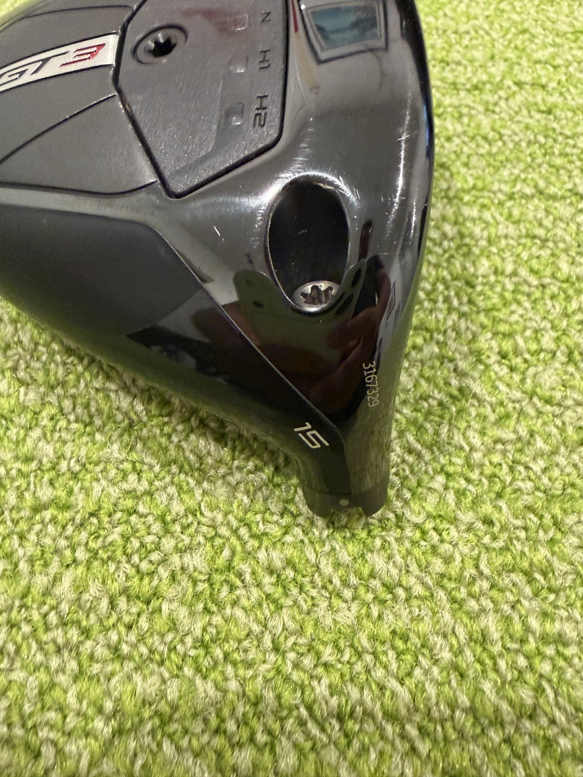Titleist Gt3 15* 3 Wood Head Only RH