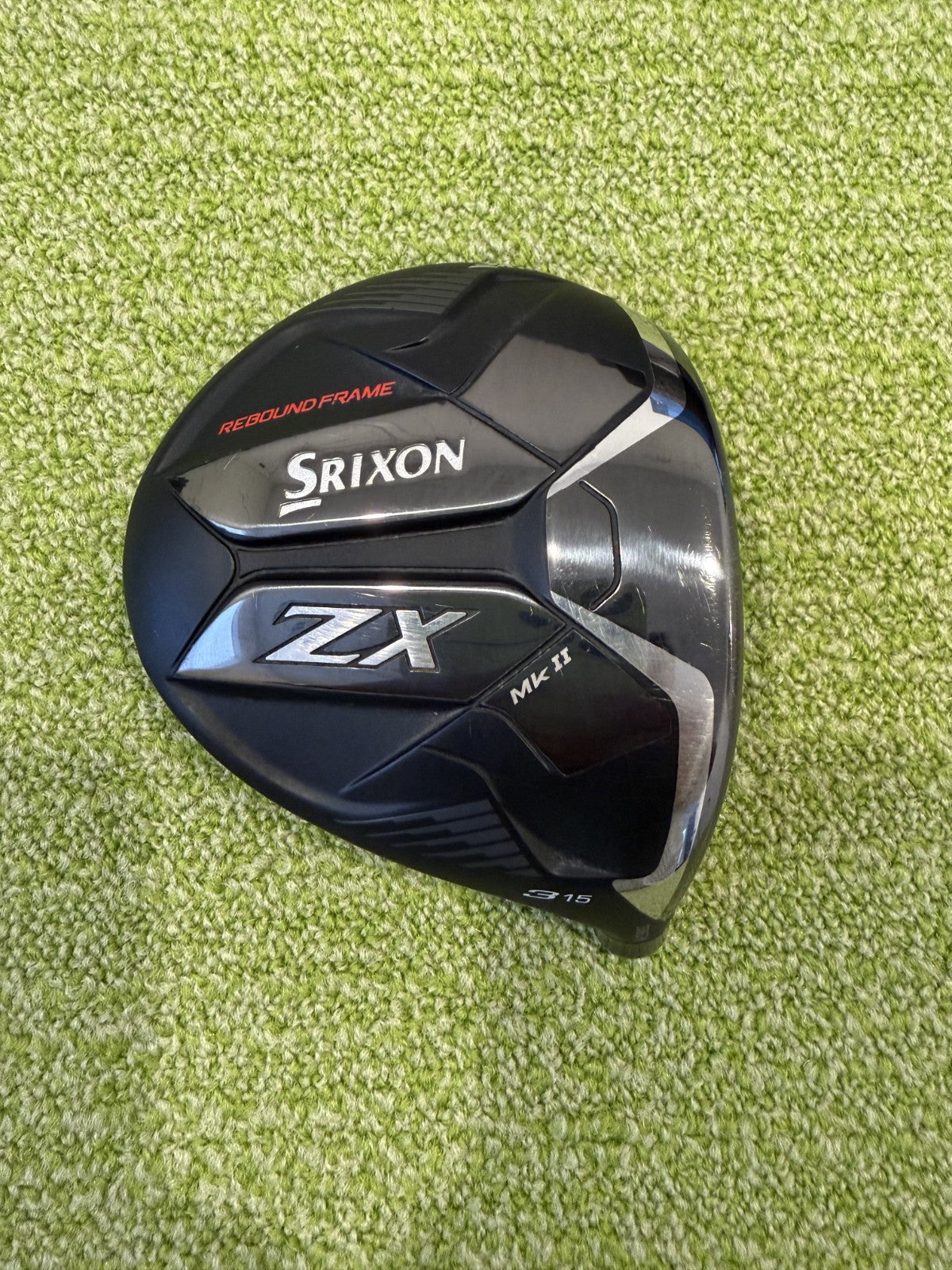 Srixon ZX MkII 15* 3 Wood Head Only RH