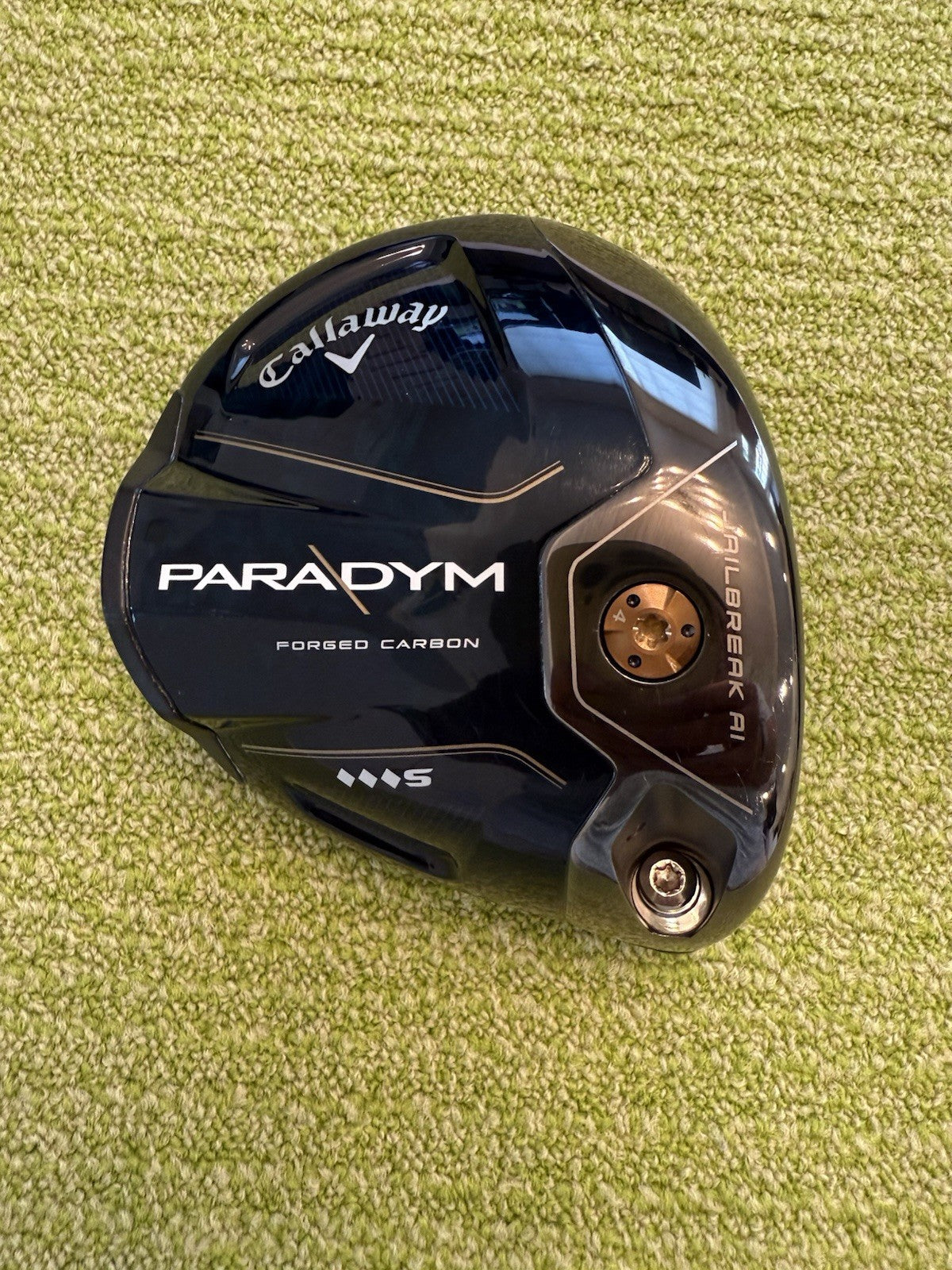 TOUR ISSUE Callaway Paradym Triple Diamond S 10.5* Driver Head Only TC Serial