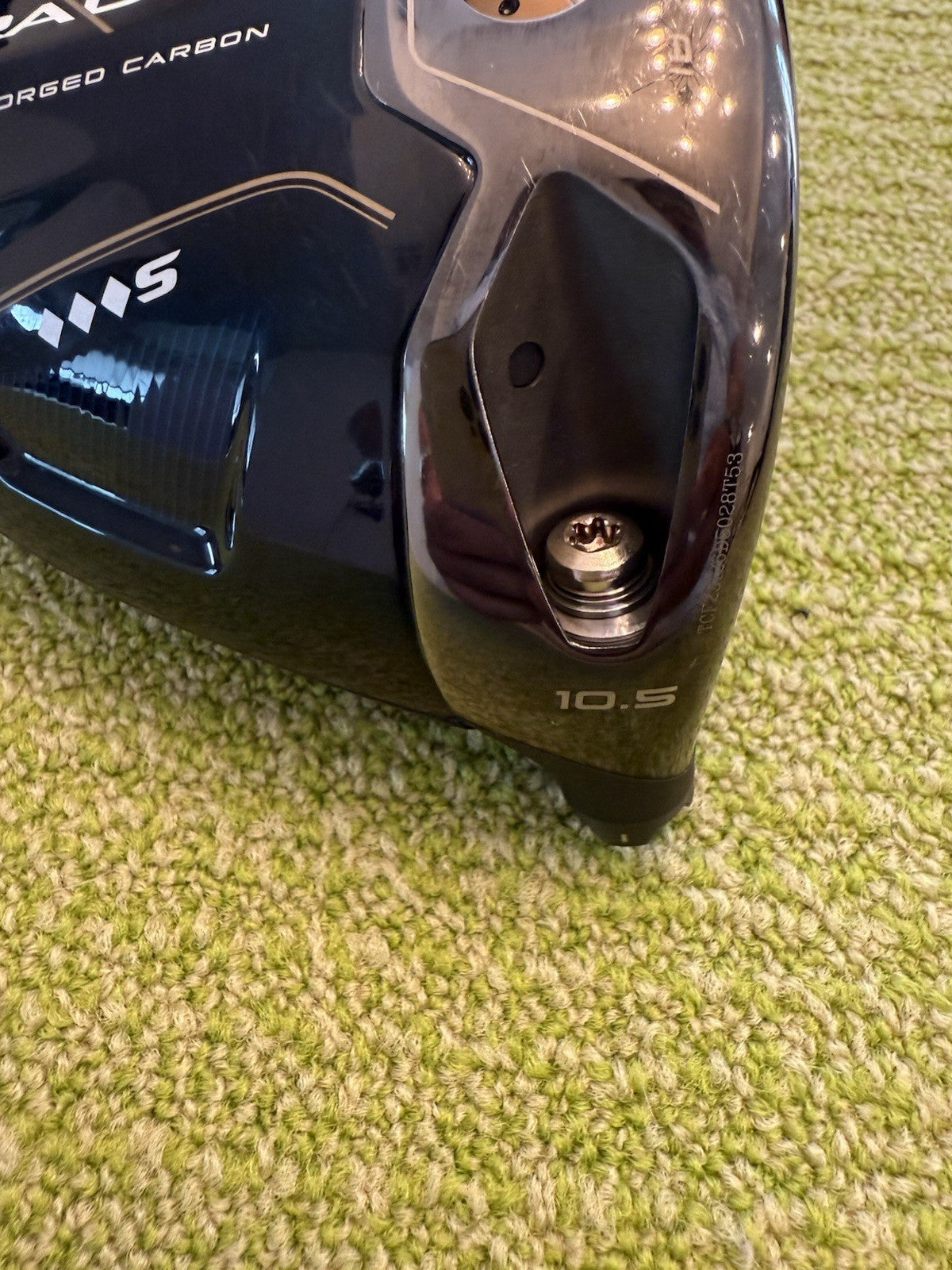 TOUR ISSUE Callaway Paradym Triple Diamond S 10.5* Driver Head Only TC Serial