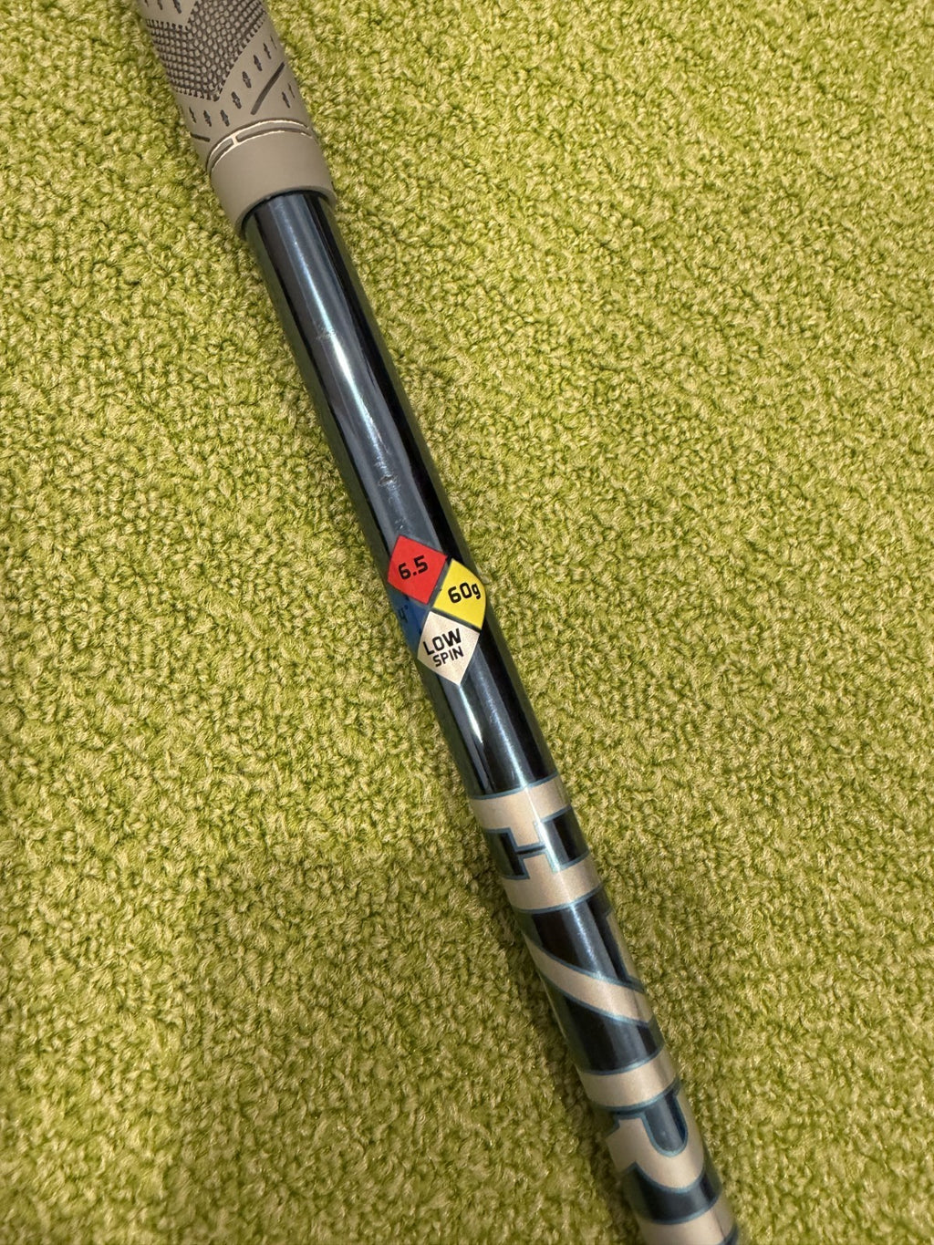 Project X HZRDUS Smoke Blue RDX PVD 60 6.5 X-STIFF 44" Driver Shaft TaylorMade