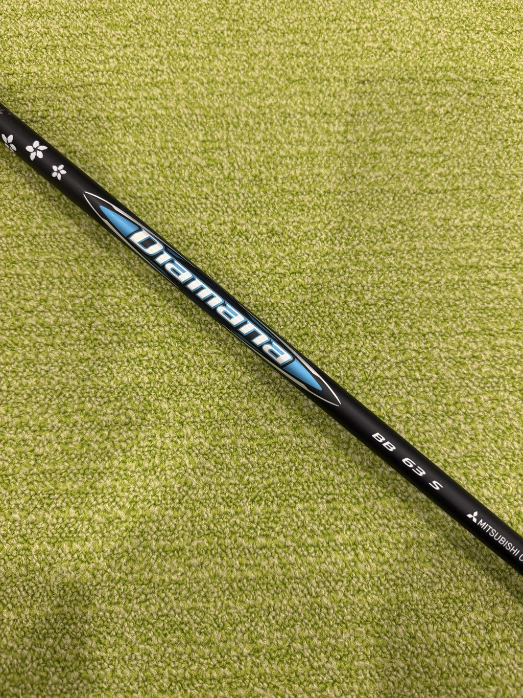 Mitsubishi Diamana BB 63S Stiff Driver Shaft 44.25" CHOOSE ADAPTER