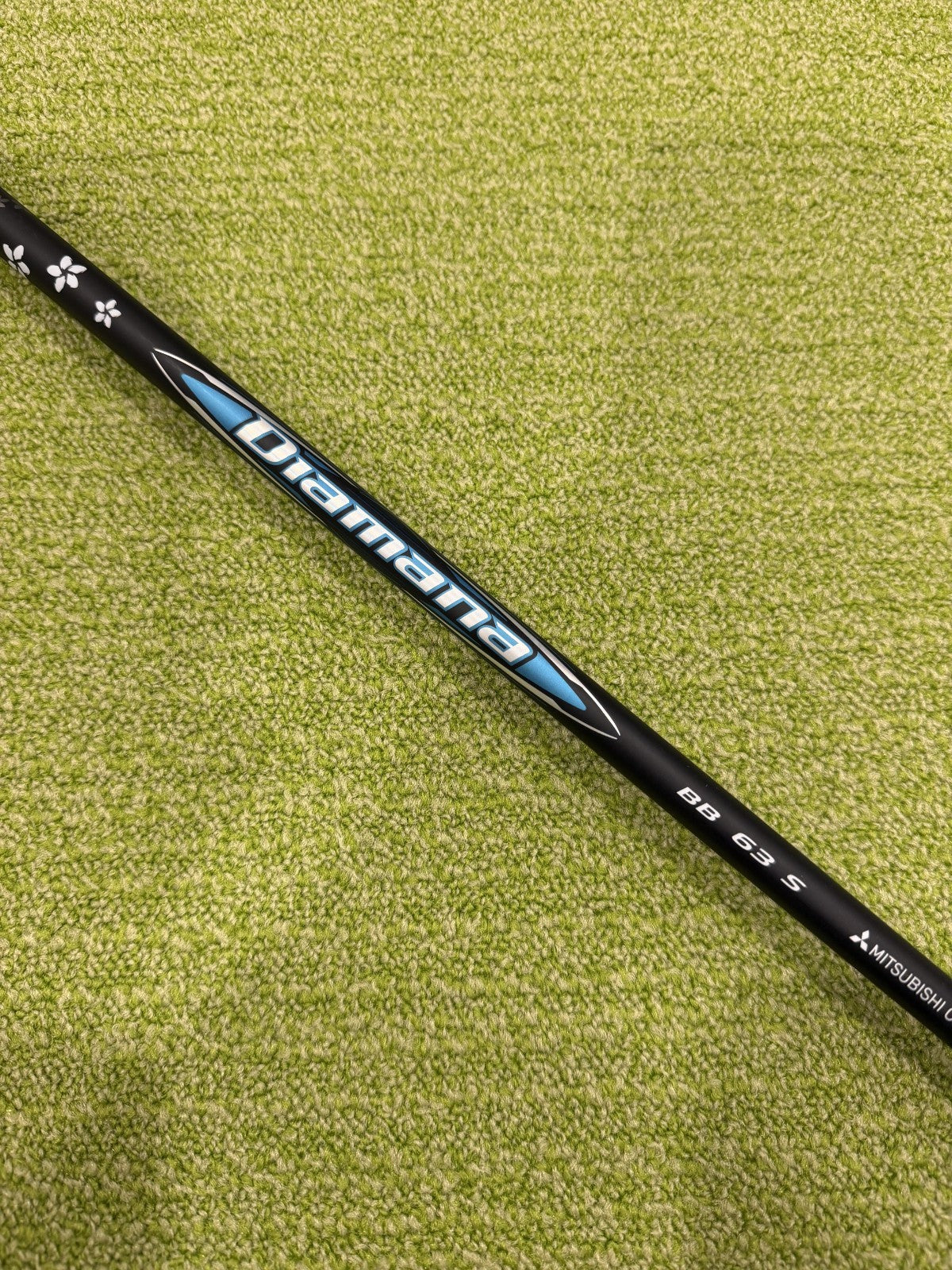 Mitsubishi Diamana BB 63S Stiff Driver Shaft 44.25" CHOOSE ADAPTER