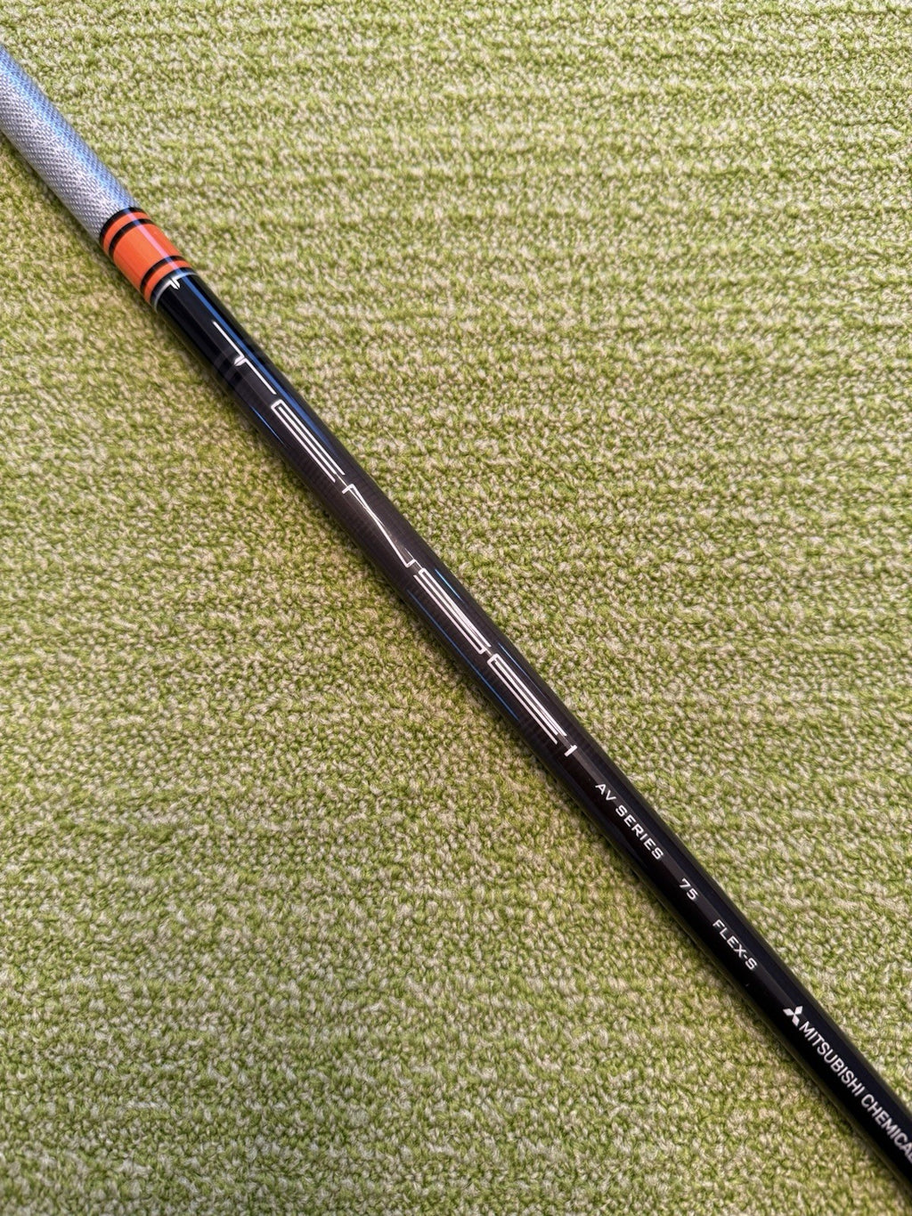 Mitsubishi Tensei AV Raw Orange 75S Stiff Driver Shaft Titleist 44.5"