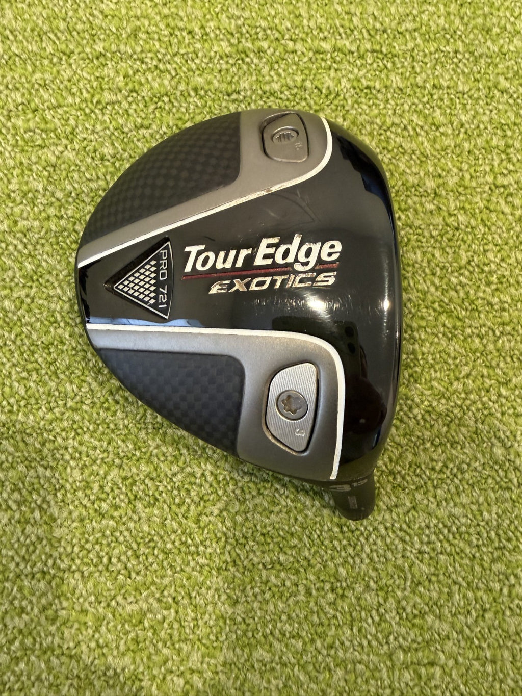 Tour Edge Exotics Pro 721 15* 3 Wood Head Only RH