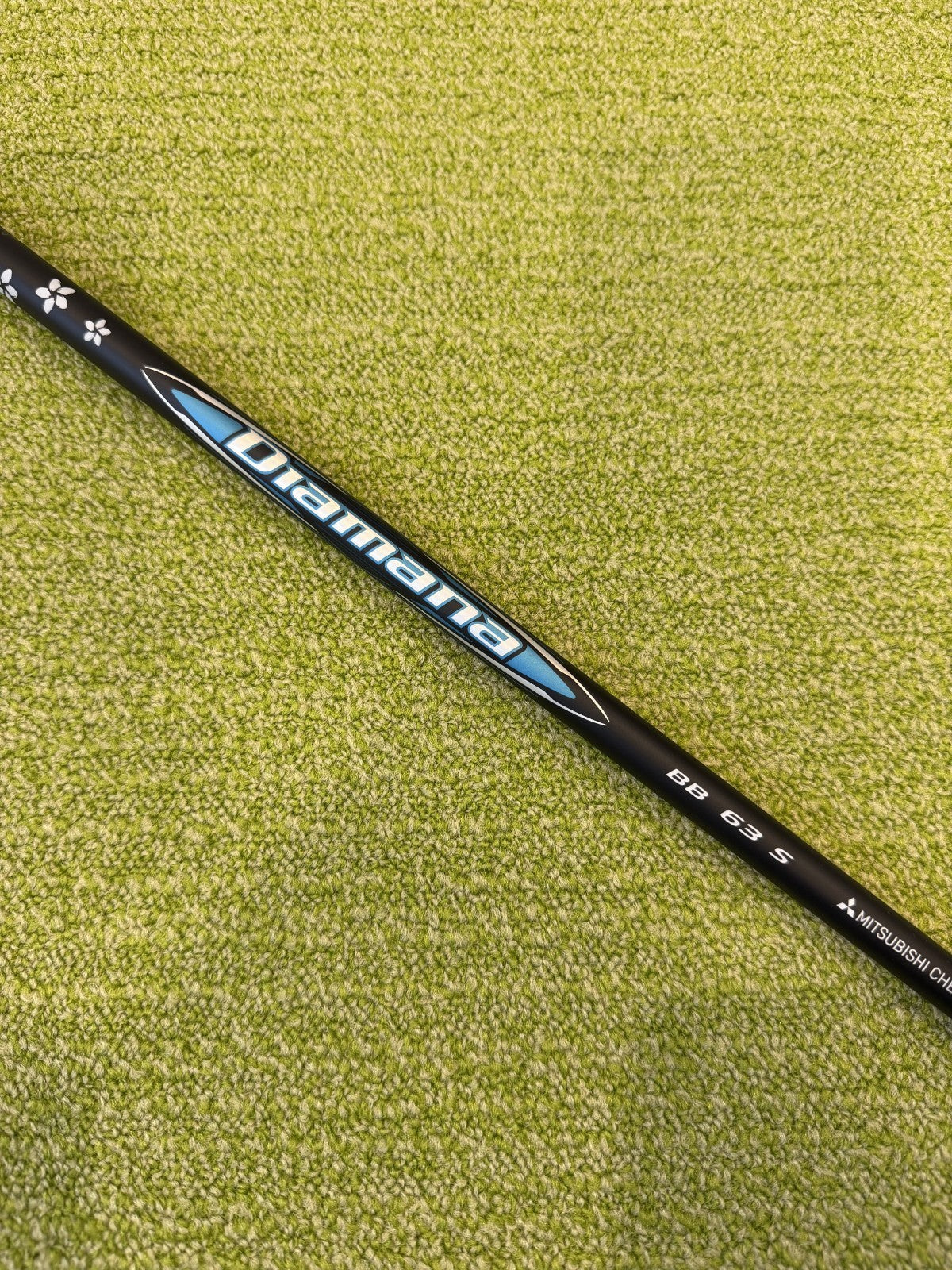 Mitsubishi Diamana BB 63S Stiff Driver Shaft 44.25" CHOOSE ADAPTER