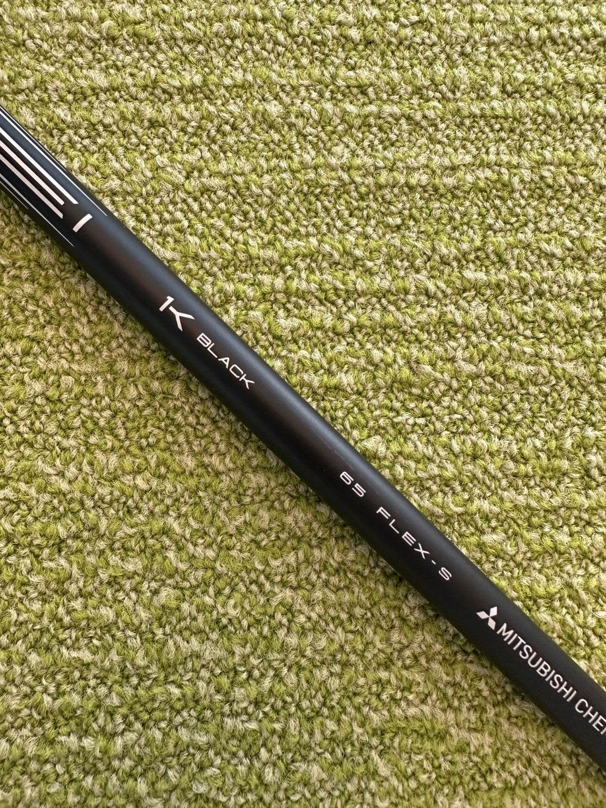 Mitsubishi Tensei 1K Black 75S Stiff 42.5" Wood Shaft Titleist