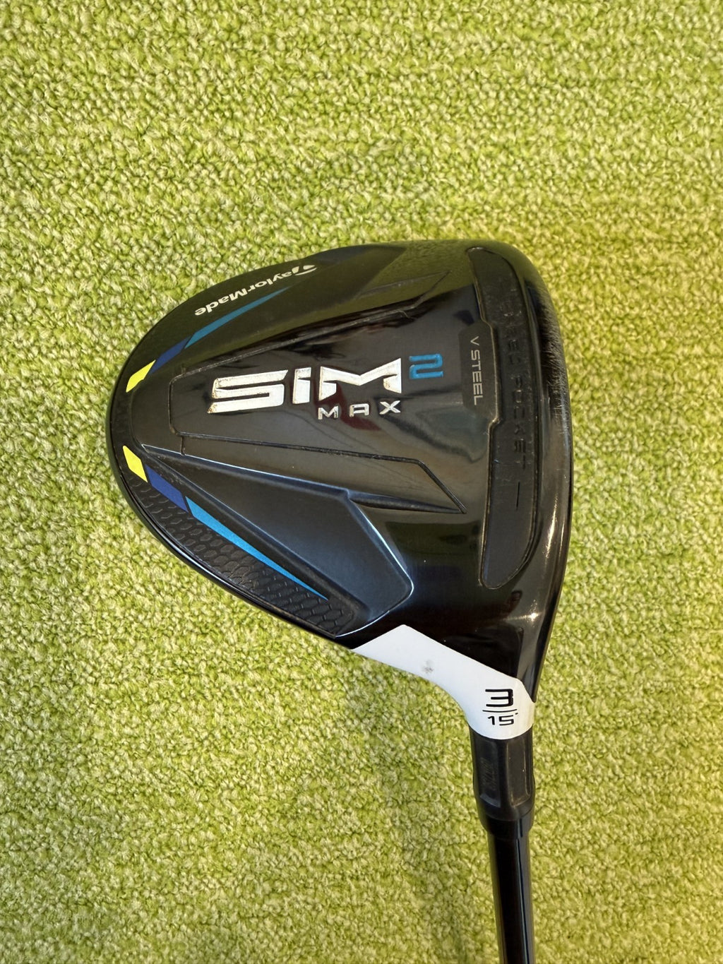 Taylor Made SIM2 Max 3 Wood 15* | Fujikura Ventus Black Velocore 7X