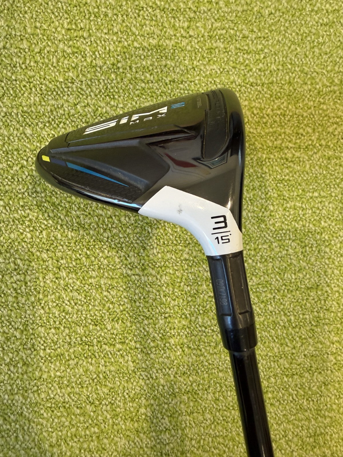 Taylor Made SIM2 Max 3 Wood 15* | Fujikura Ventus Black Velocore 7X