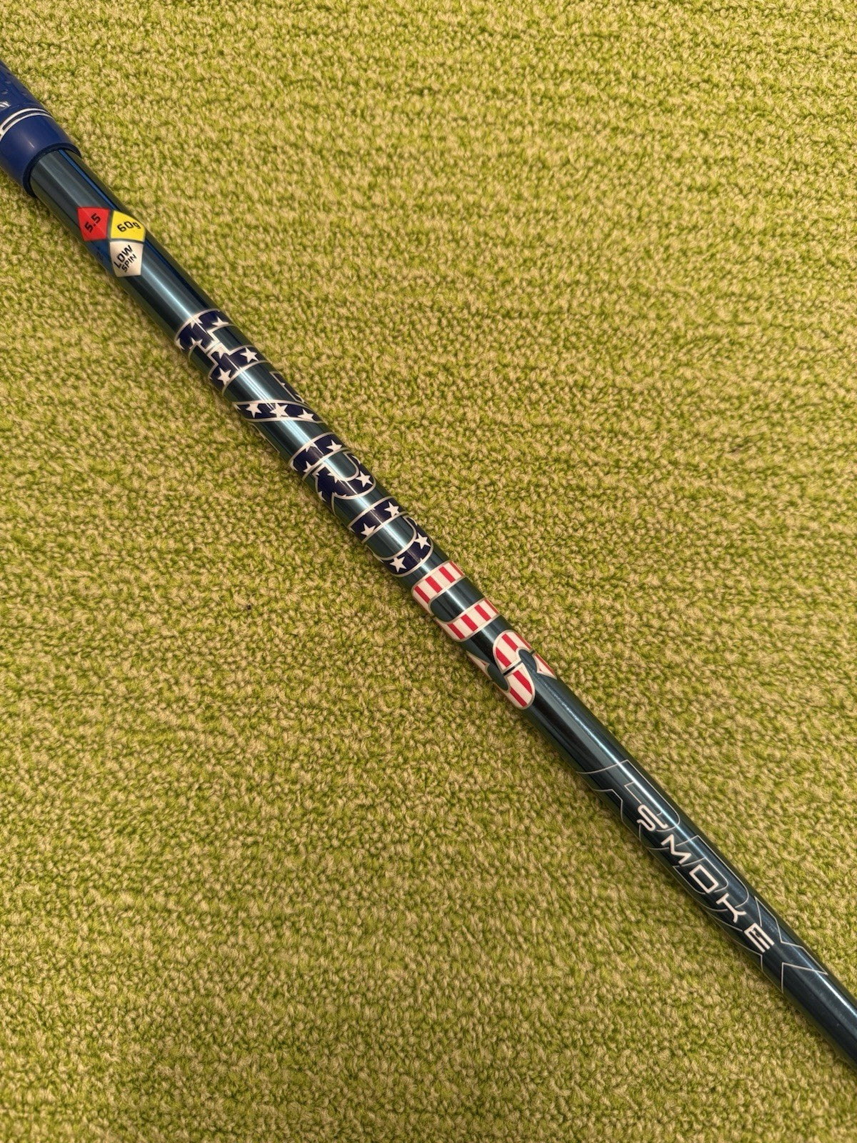 Project X HZRDUS Smoke Blue PVD USA 60 5.5 Fairway Wood Shaft Taylormade 41.75"