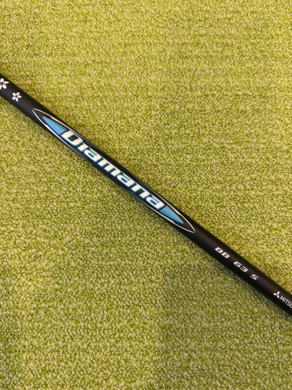 Mitsubishi Diamana BB 63S Stiff Driver Shaft 44.25" CHOOSE ADAPTER