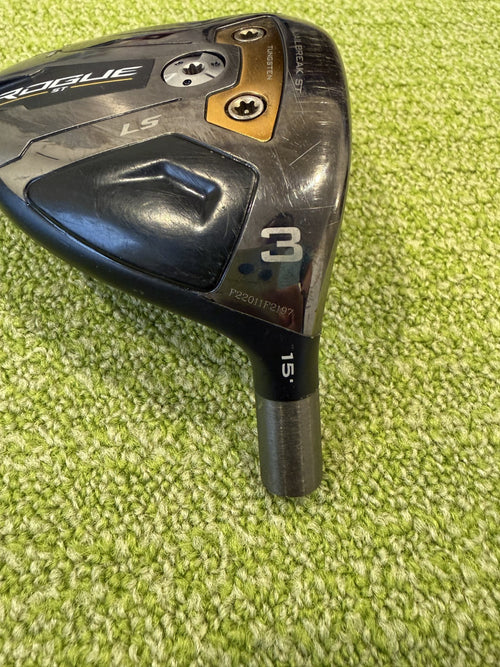 Callaway Rogue ST LS 15* 3 Wood Head Only RH