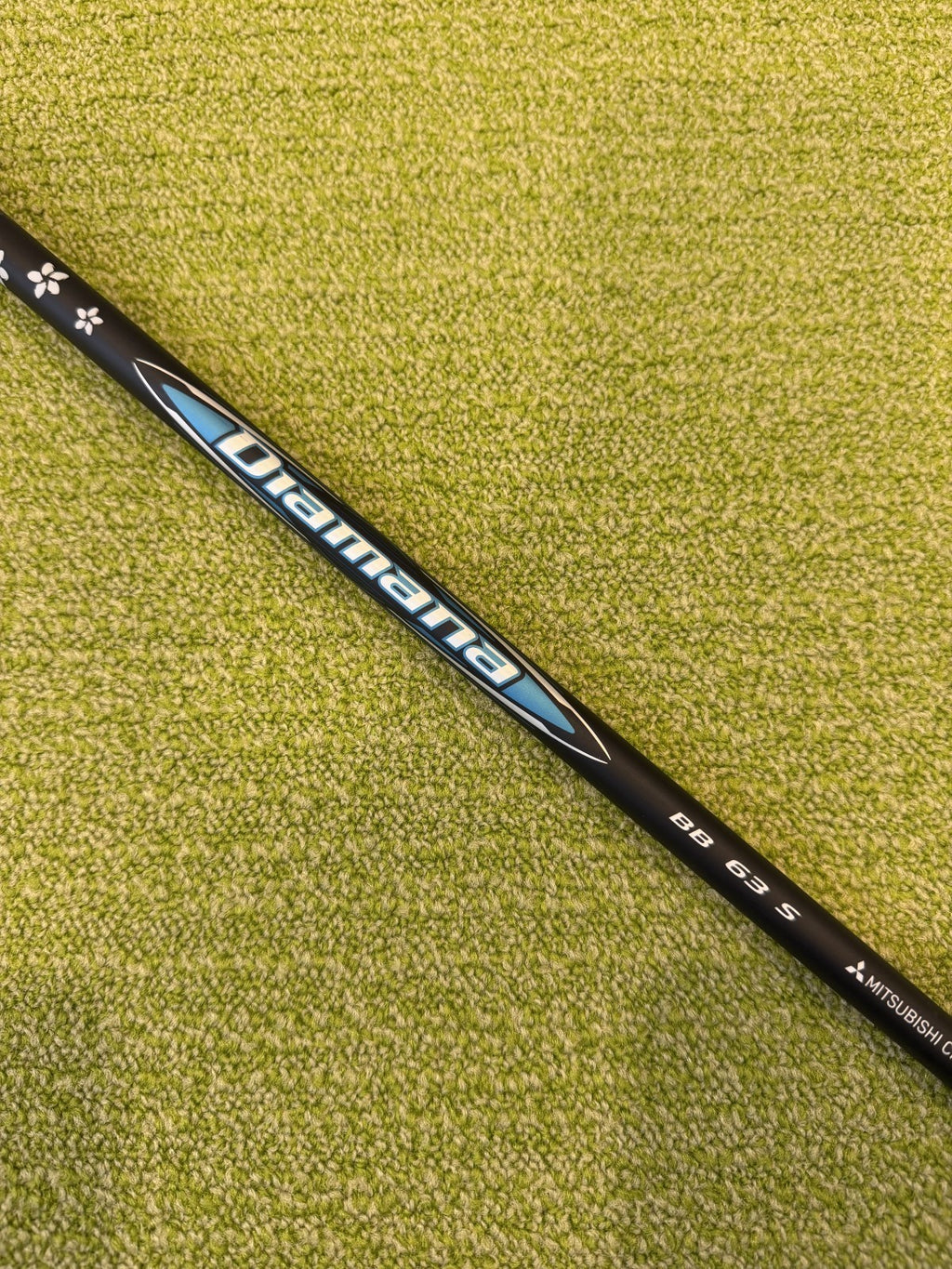 Mitsubishi Diamana BB 63S Stiff Driver Shaft 44.25" CHOOSE ADAPTER