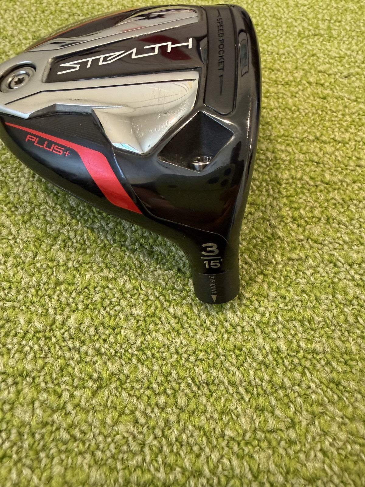 TaylorMade Stealth Plus 3 Wood 15* HEAD ONLY RH