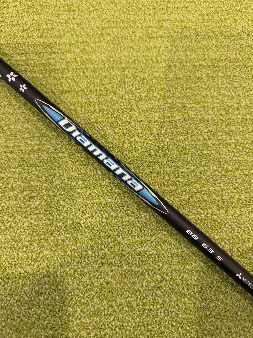 Mitsubishi Diamana BB 63S Stiff Driver Shaft 44.25" CHOOSE ADAPTER
