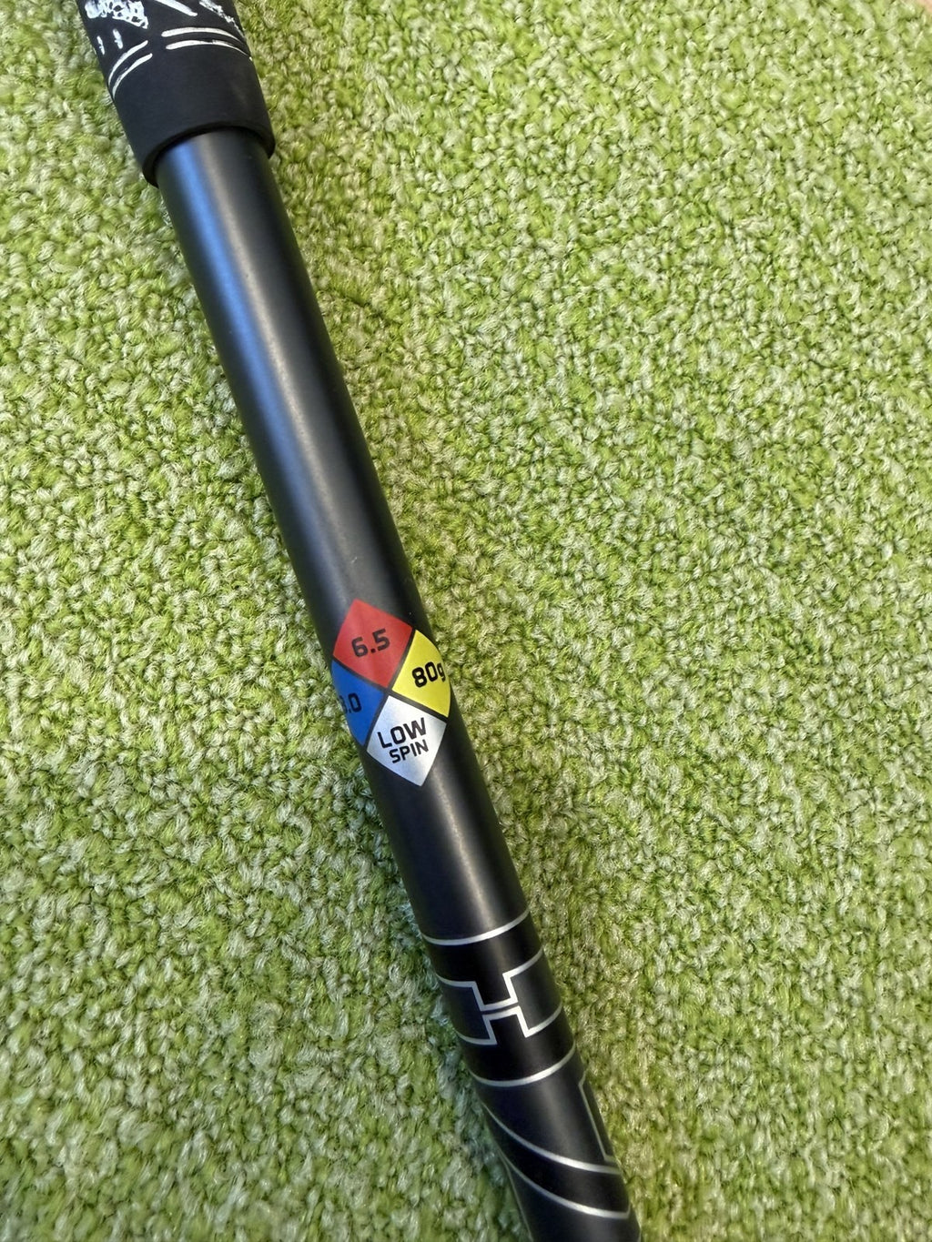 Project X HZRDUS Smoke Black 80g 6.5 X-Stiff Fairway Wood Shaft 42.5" Titleist
