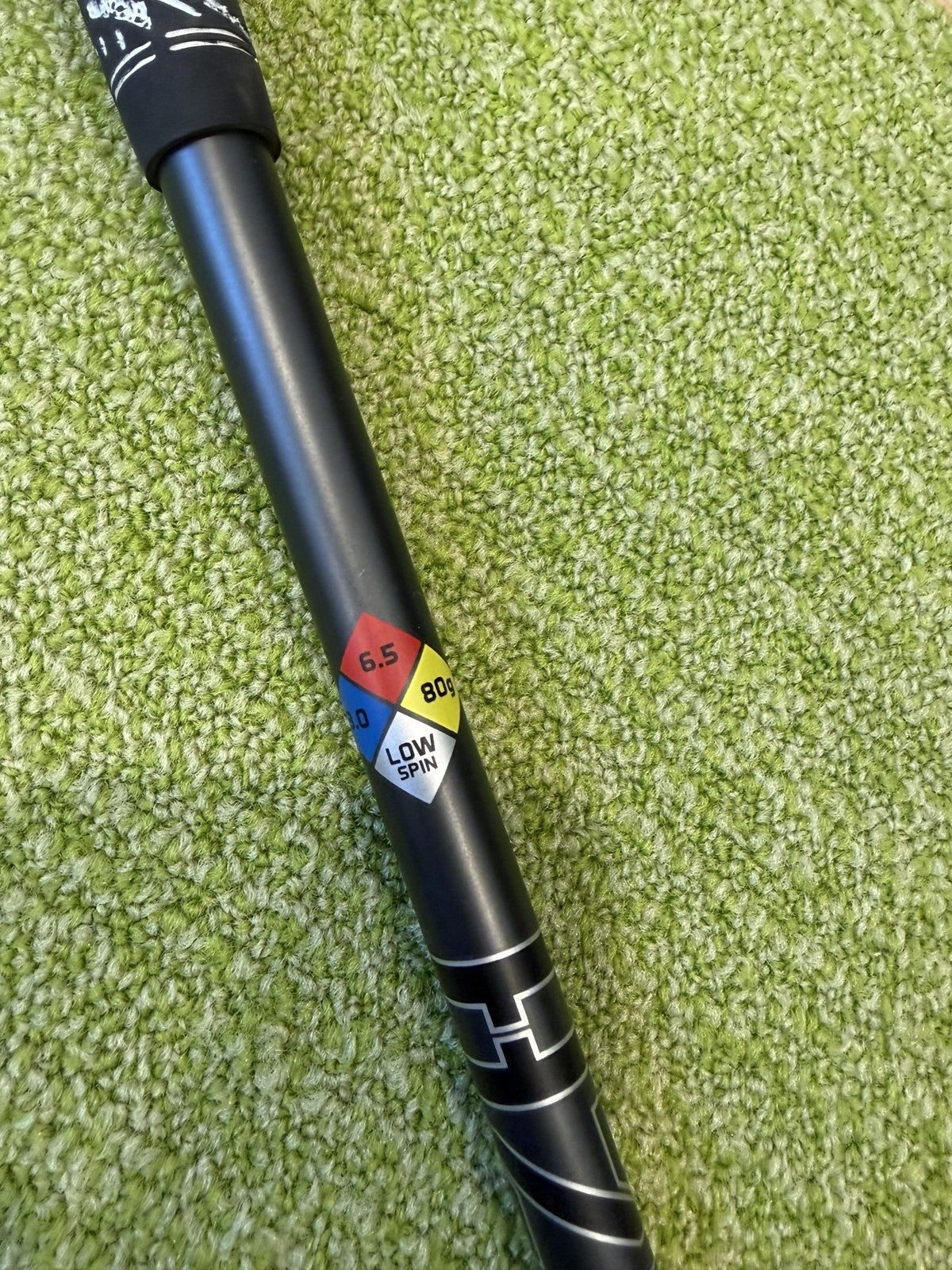 Project X HZRDUS Smoke Black 80g 6.5 X-Stiff Fairway Wood Shaft 42.5" Titleist