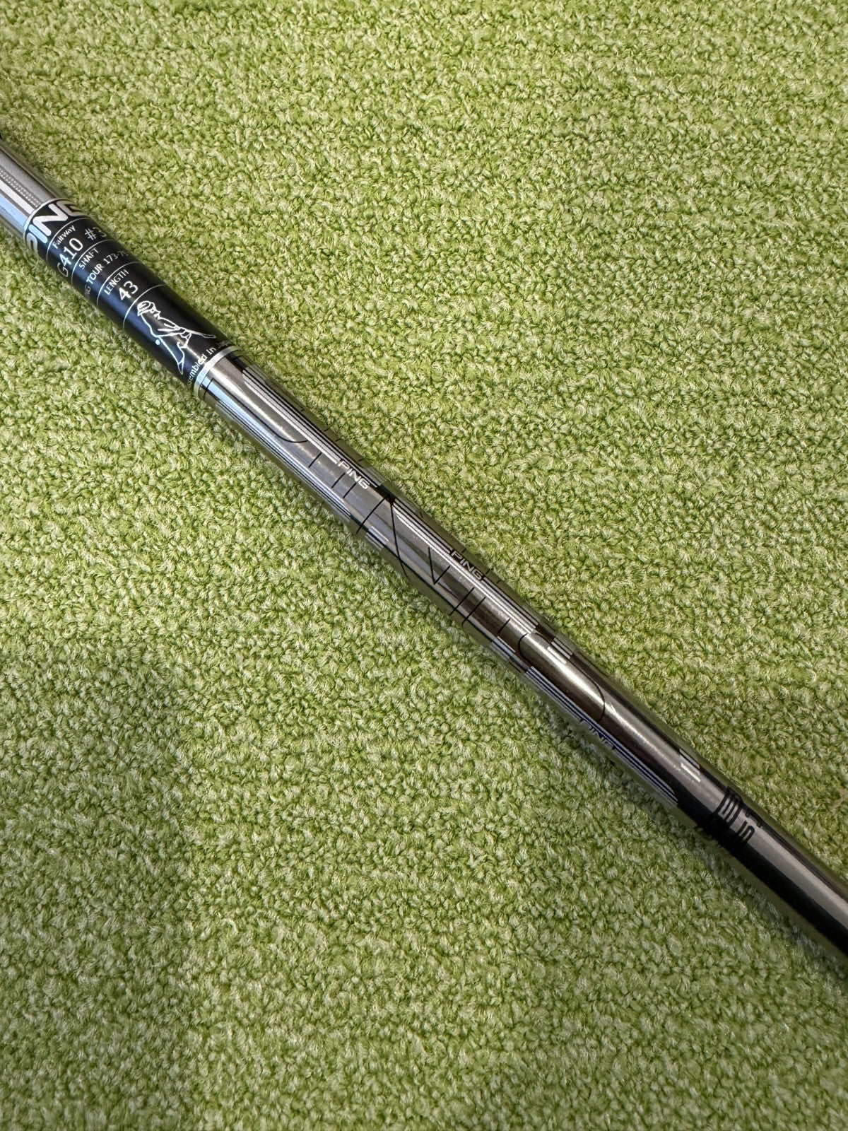 PING Tour Chrome 75S Stiff Fairway Wood Shaft Ping 42.25"