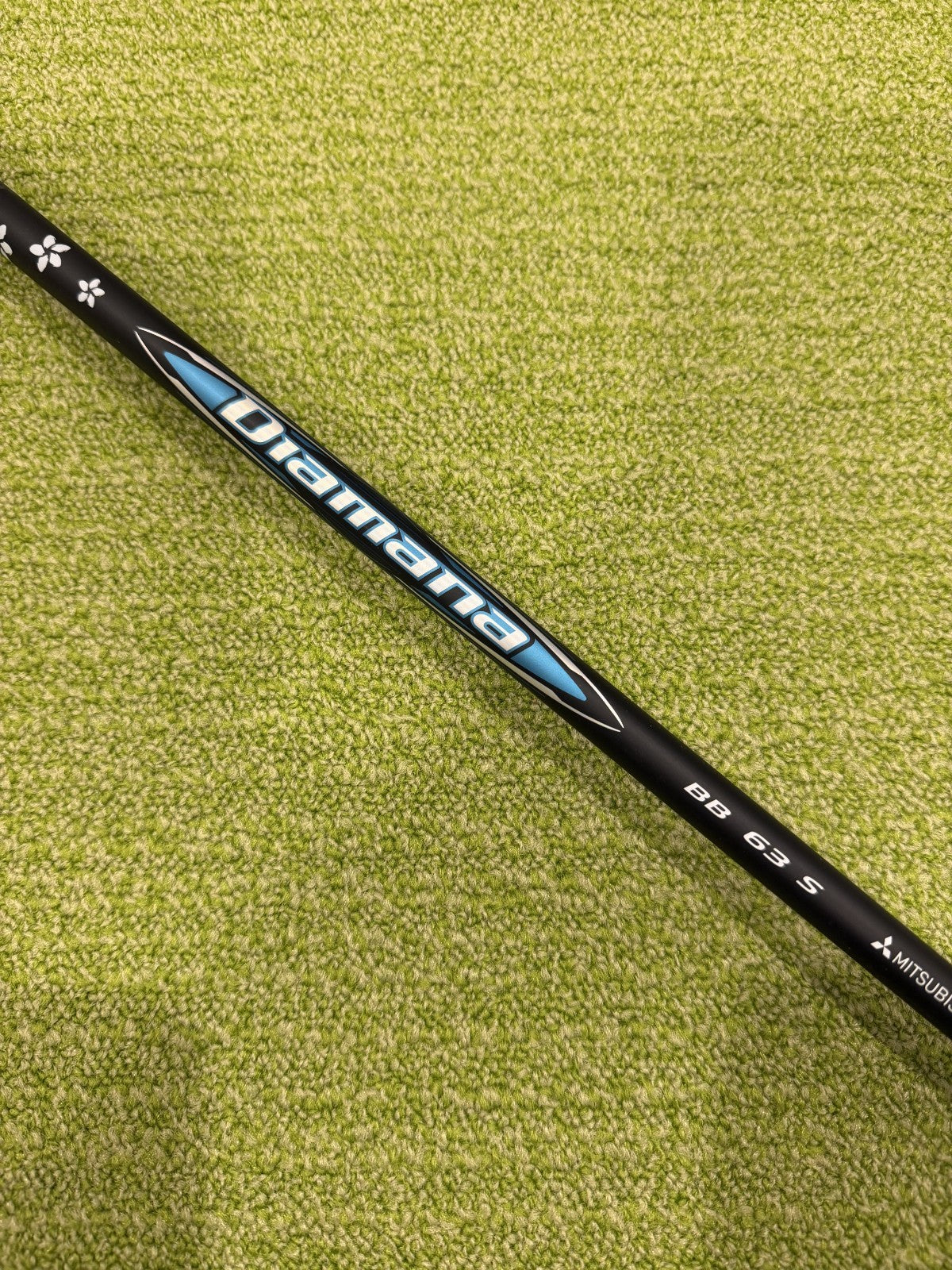 Mitsubishi Diamana BB 63S Stiff Driver Shaft 44.25" CHOOSE ADAPTER