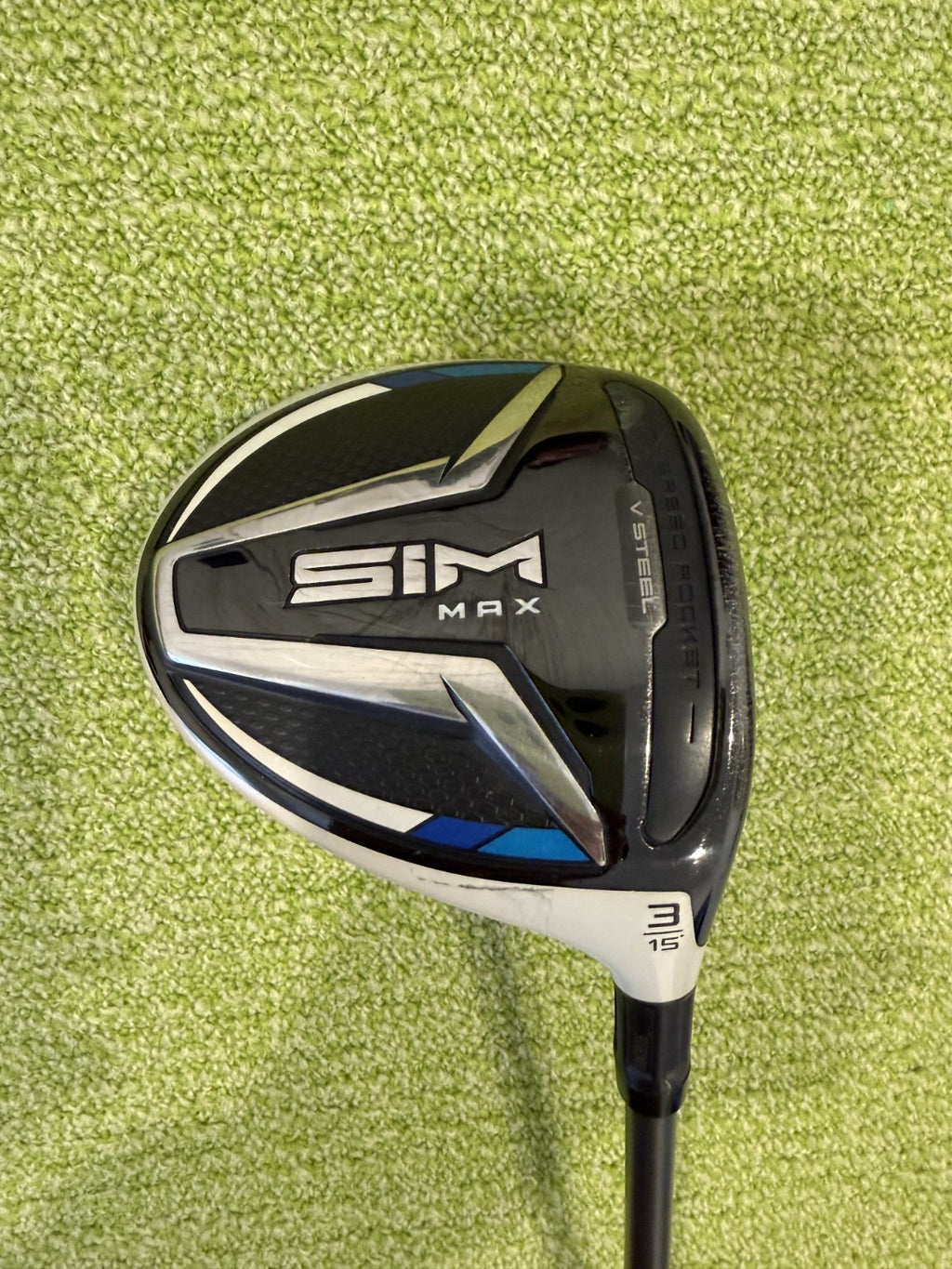 Taylormade Sim Max 3 Wood 15°  | Tour AD IZ 6S Stiff