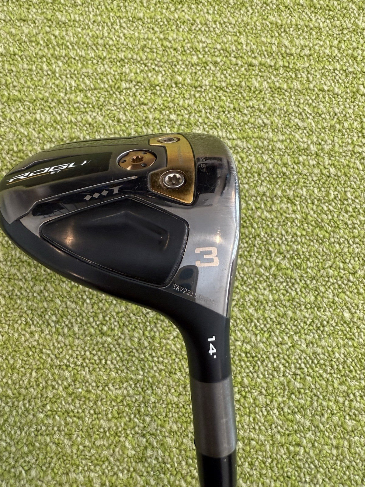 TA Callaway Rogue ST Triple Diamond T 14* 3 Wood - Denali Charcoal 50 5.5