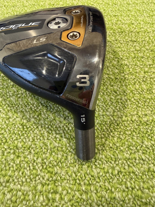 Callaway Rogue ST LS 15* 3 Wood Head Only RH