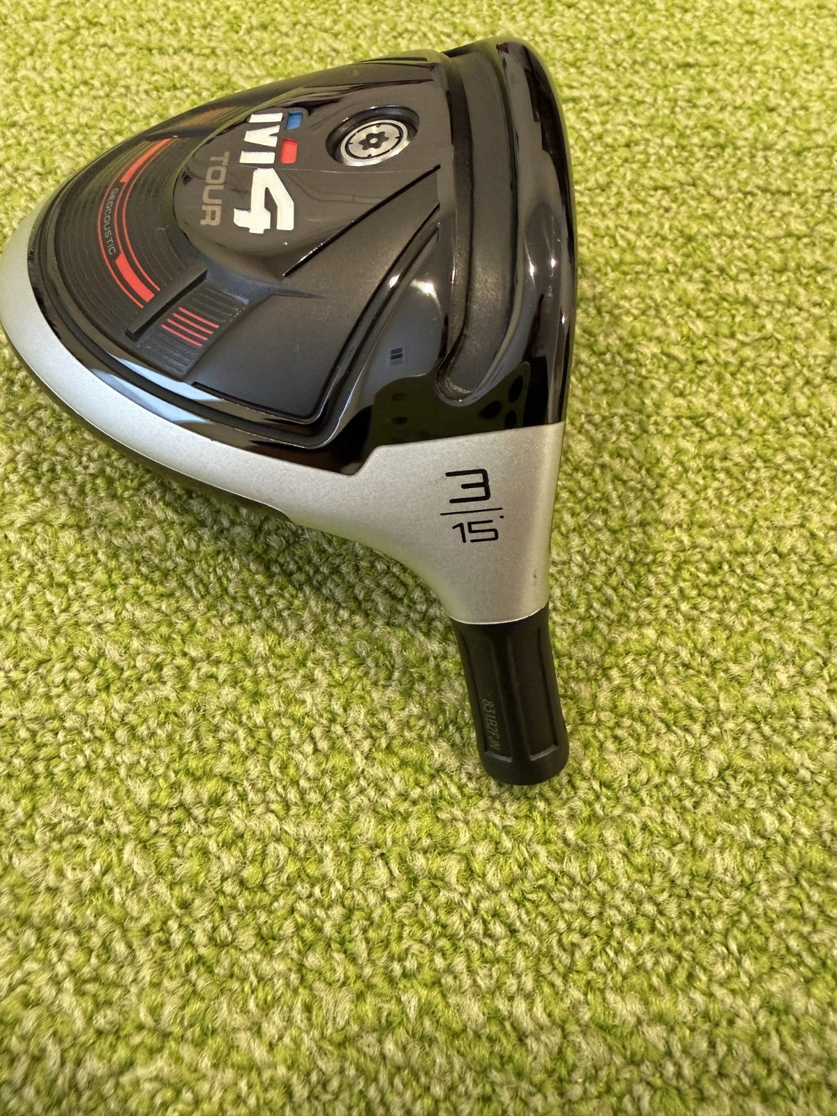 TaylorMade M4 Tour 15° 3 Wood Head Only RH