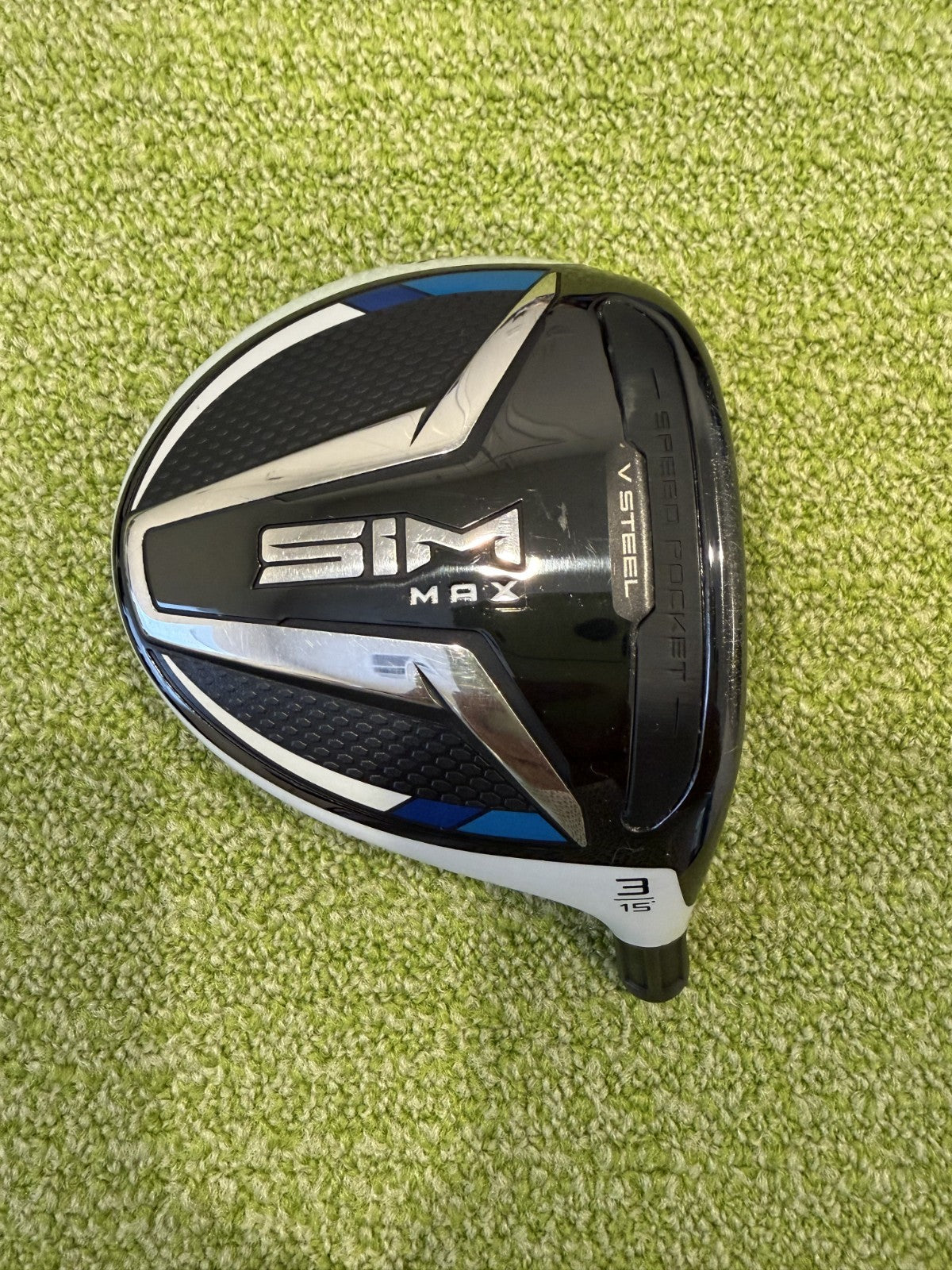 TaylorMade SIM Max 15° 3 Wood Head ONLY RH