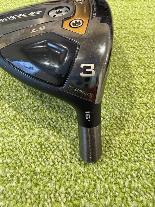 Callaway Rogue ST LS 15* 3 Wood Head Only RH