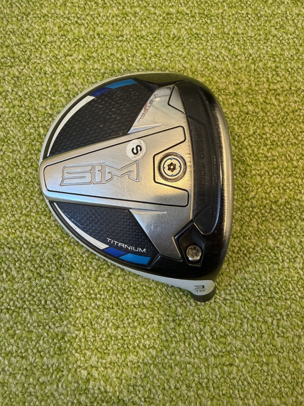 TaylorMade SIM Ti 15° 3 Wood Head Only RH